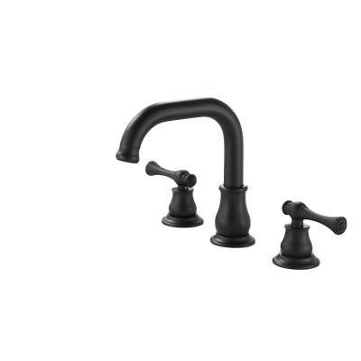 China Manufacturer Made 3 Hole Modern Faucet Special Design Recyclable Bathroom Faucet for sale