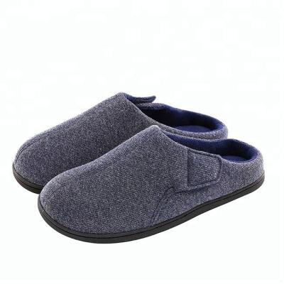 China Close Toe 2018 New Mens Adjustable Comfort Memory Foam Slipper for sale