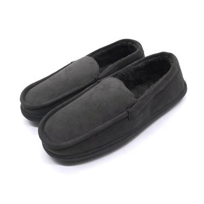 China Men's Loafer Slipper Mens Toe Gents Memory Foam Narrow Slipper Indoor Slipper for sale