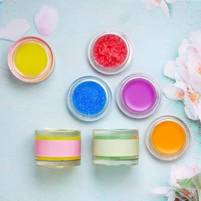 China Moisturizing Wholesale Private Label 2 In 1 Natural Vengan Lip Balm Fruit Organic Lip Mask Exfoliating Suger Lip Scrub With Your Own Logo for sale