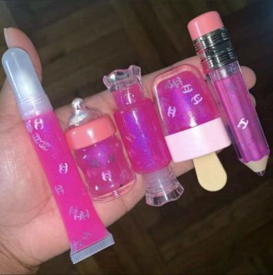 China Waterproof Matte Lip Gloss Student Lip Gloss Waterproof Matte Lipstick Easy To Color Lip Gloss for sale