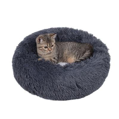 China Removable Long Faux Fur Blanket Super Soft Cozy Around Pet Beds Removable Washable Mat Cushion for sale