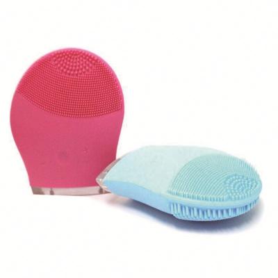 China 2021 Hot Sale Private Label Portable Electric Ultrasonic Facial Massager Brush Silicone DEEP CLEANING Facial Detergent for sale