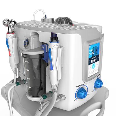 China Skin Revitalizer Current Micro RF Tightening Shrink Peers Hydraulic Microdermabrasion Aqua Skin Machine for sale