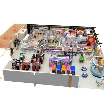 China Galvanized Steel China Customized Comfortable Kids Indoor Playground Equipment for sale