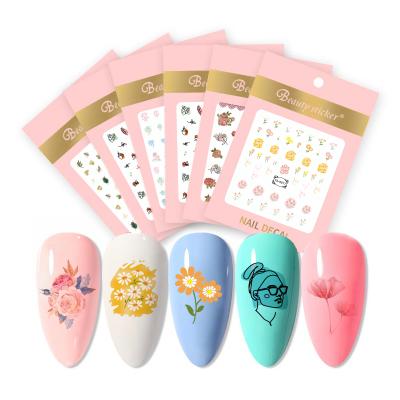 China Hot Sale Cheap Price Eco-friendly Diamond Custom Water Decal Pleasant Press On Nails China Supplier for sale