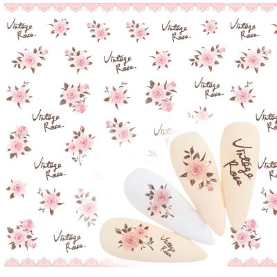 China New Eco-friendly Design 100% Full Inspection Custom Design Eco-friendly Nail Decals Water Custom Manufacturer From China for sale