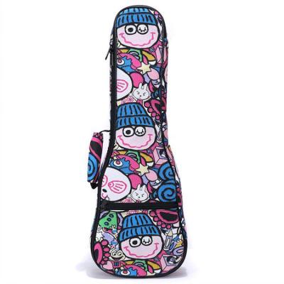 China Fashion China Factory Customized Universal Colorful Kaleidoscope Ukulele Bag With Low Price for sale