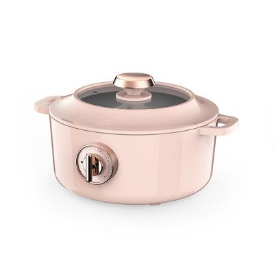 China Factory hot sales 100w electric portable multifunctional hot pot viable for household for sale