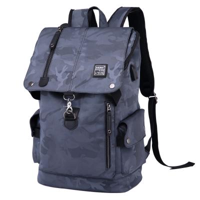 China With USB Custom Design Laptop Backpack School Bags For Teenagers, Men Fashion Backpack for sale