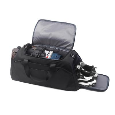 China sports & travel sports gym bag with shoes waterproof wet compartment travel duffel bag for women and men for sale