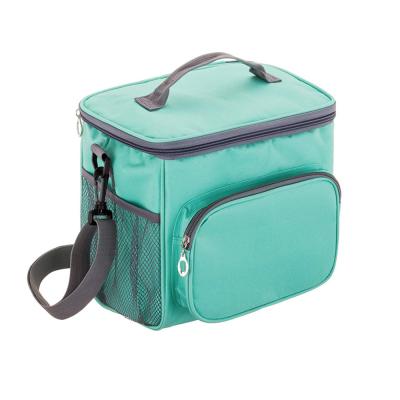 China Customized Quality 600D Oxford Nylon Food Cooler Bag, Reusable Insulated Lunch Bag for sale