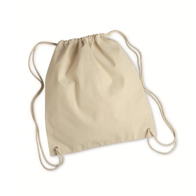 China Wholesale Soft-Loop Cotton Bags Custom Cotton Drawstring Bag, Cotton Bag With Draw String for sale