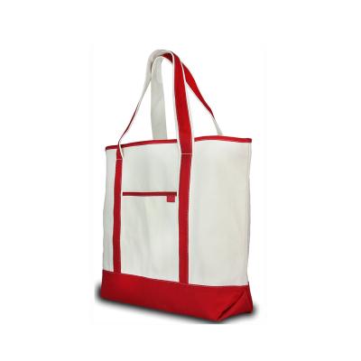 China Custom Logo Canvas Fabric Shopping Tote Bag Handled Reusable Shopping Bag Gift Bags for sale