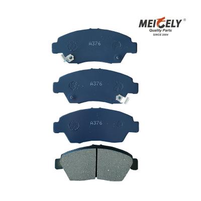 China A376 Auto No Noise Semi Metal Brake Pads For Toyota 04465-25090 for sale