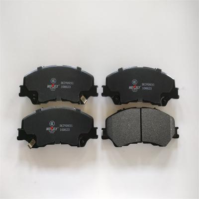 China No Noise Brake Pad BCP0931 For Isuzu D-MAX Front Brake Pads for sale