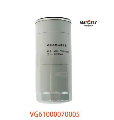 China Weichai Engine Oil Filter VG61000070005 For Sinotruk Howo JX0818A for sale