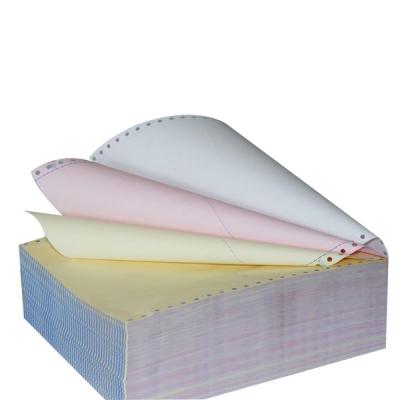 China Overnment 241x280mm 3 ply computer continuous carbonless paper for sale