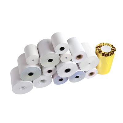 China Thermal Printer Professional Top Coated 57mm X 50mm POS Thermal Paper Roll for sale