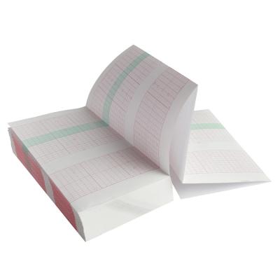 China Factory direct sale CTG monitor recording paper custom sizes fetal ctg for sale