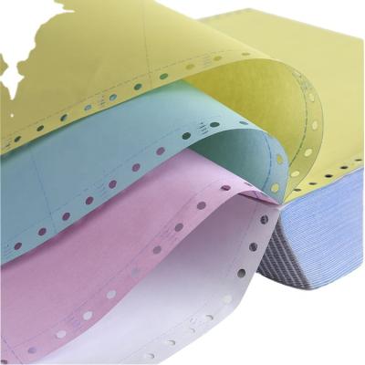 China Overnment Perforated Continuous Computer Printing Form Paper For Office for sale