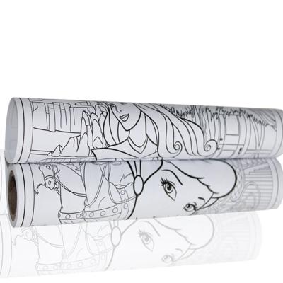 China For Children Painting Hot Sale Professional 210mmx4m Large Art White Drawing Paper For Children Painting for sale