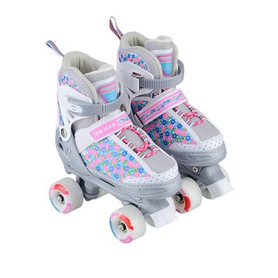 China Cheap High Quality Four Wheel Integrated Teenager Professional Slalom Goods Speed ​​Sliding Roller Skate Free Skating Shoes for sale