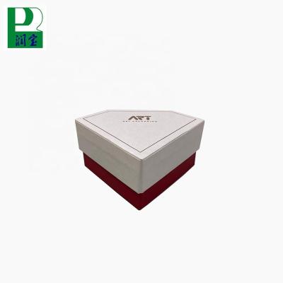 China Pentagon Shape Box Wedding Jewelry Packaging Box Shimer Handmade Paper Gift Box With Customized Logo For Packaging for sale