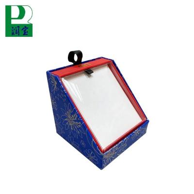 China Handmade Matte Capped Slant Shape Paper Custom Box For Jewelry Packaging With Custom Logo for sale