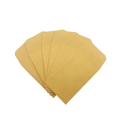 China 500pcs/pack Envelope, Brown Kraft Paper 28LB Business Envelope With Seal Open End Size 2.25X3.5 Inches Gummed for sale