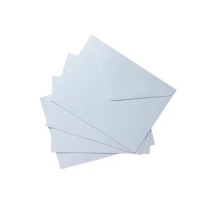 China Custom Colored Business Envelope 100pcs/pack 24LB White Woven Envelope With Gummed Seal Open End Size 4.375X5.75 Inches for sale