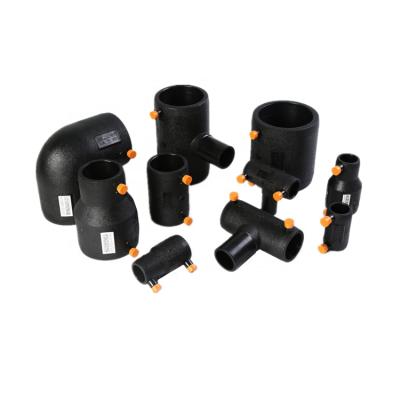 China PE100 hdpe/pe plastic plastic fused pipe fitting for sale