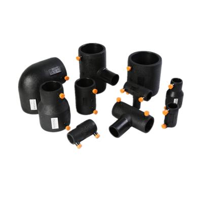 China PP-R direct selling 90 degree pe electrofusion connection elbow tee reducer fittings for sale