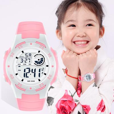 China Newest Digital Alarm DIRAY Chronograph Watches Colorful Display Watch Ladies Wrist Kids Watch Alarm Clock Reloj Deportivo for sale