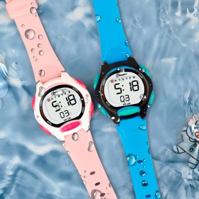 China Wholesale MINGRUI 8207L Colorful Alarm Kids Watch Waterproof Digital Wristwatch For Students for sale