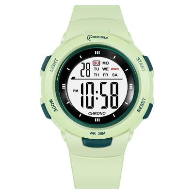 China Hot Sale Mingrui 8217 Waterproof LED Light Alarm With Date Multifunctional Student Outdoor Watch for sale