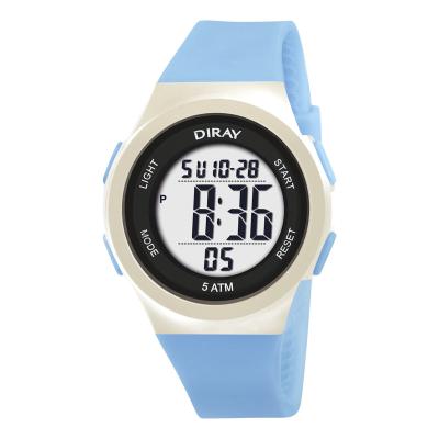 China DIRAY Productos Alarm Watch Digital Pendulum Watch Minimalist LCD Display Men Watch Movement for sale