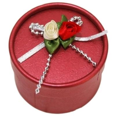 China Recycled Materials Packaging Tube Lid Flower Box Cardboard Cylinder Luxury Round Rose Gift Packaging Pink Simple Gold Customized Logo for sale