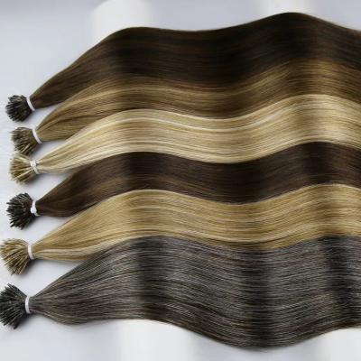 China Water Wave Top Cuticle Keratin U Tip Hair Extensions Flat Keratin U Tip Hair Extensions I Tip Aligned Remy Hair Extension for sale