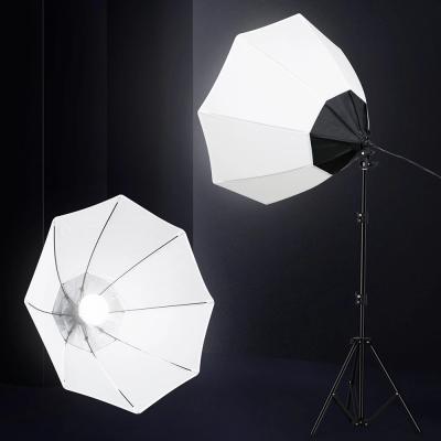 China Photography Softbox Lighting Diameter 70CM Professional Continuous Lightweight Octagon Kits System Soft Box For Photo Studio Equipment 70cm for sale