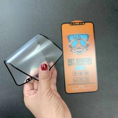 China Hot Sale Matte Soft Ceramic Cell Phone Film For iPhone 12 11 plus Screen Protector For iPhone X XS max XR SE 2020 film for sale