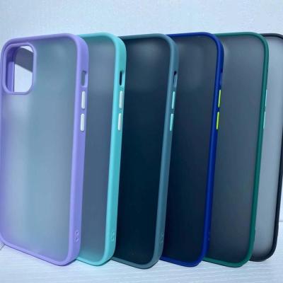 China For Mobile Phone TPU+PC Material Phone Case Protective Cover For iPhone 12 All Size for sale