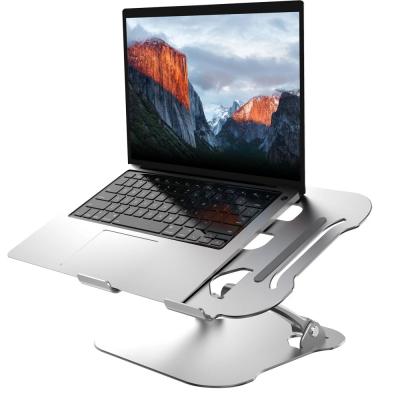 China Adjustable Metal Laptop Stand Aluminum Alloy, Foldable Notebook Stand Multi-angle Stand Heat Release Laptop Stand for sale