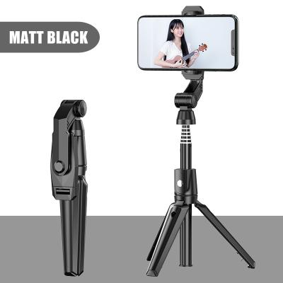 China Wholesale K21 Foldable Wireless BT 4.0 Selfie Stick Tripod ABS Selfie Stick Handheld Gimbal Tripod for Android and IOS for sale