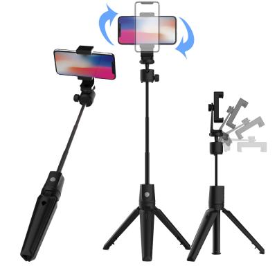 China ABS K20 2 in 1 Selfie Stick Tripod Holder with Remote Control for Android for IOS Mobile Phone Selfie Stick Tripod Hot Selling on Amazon for sale