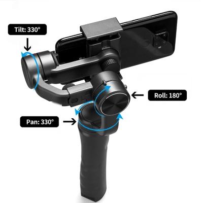 China Adjustable Handheld Selfie Stick Holder Mobile Phone Stabilizer Mobile Phone BT Gimbal Selfie Holder With Good Quality For iPhone/Huawei for sale