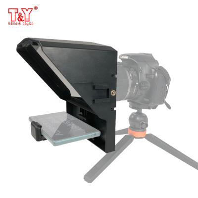 China Video recoding mini DSLR smartphone teleprompter for live streaming for sale