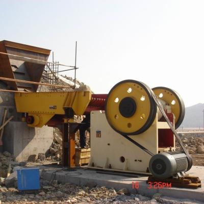 China 600x900 PE Jaw Crusher AC Motor 55kW Jaw Crushing Machine for sale