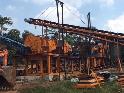 China equipamento fabril do triturador 30tph-500tph de pedra para a mineração do ouro à venda