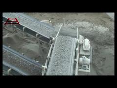 Fire Resistant Mining Belt Conveyor For Stone Crushing Plant